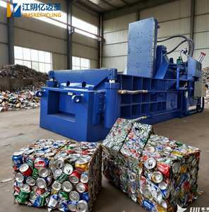 <span class=keywords><strong>Prensa</strong></span> Enfardadora de <span class=keywords><strong>Chatarra</strong></span> Metálica - Máquina de Reciclaje Eficiente <span class=keywords><strong>para</strong></span> Latas de Aluminio, Acero y Residuos Metálicos - Product Image 1