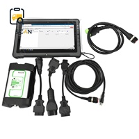 F110 tablette V2.8.150 pour 88890300 Vocom 1 outil de Diagnostic Interface camion pelle Vocom /UD/Mack camion diagnostiquer rond