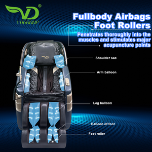 2023 Neues Design SL Track Air Ersatzteile Healthcare Recliner Luxus Magnetic <span class=keywords><strong>4d</strong></span> Zero Gravity <span class=keywords><strong>Massage</strong></span> stuhl - Product Image 5