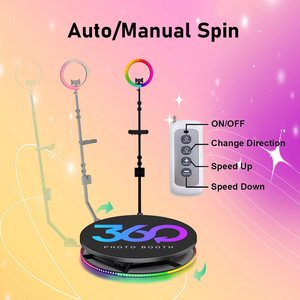 Gửi đi trong vòng 24 giờ 360 độ photo Booth <span class=keywords><strong>Backdrop</strong></span> 360 Video <span class=keywords><strong>Camera</strong></span> cho đám cưới tổ chức sự kiện Đảng iPad Photo Booth máy - Product Image 3