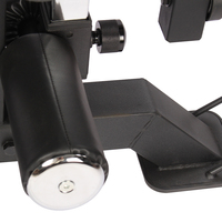 Banc de musculation professionnel réglable à charge libre, machine à extensions et flexions de jambes à plat, équipement de fitness 2-en-1 pour quadriceps et ischio-jambiers