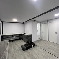 Casas Modernas Prefabricadas Resistentes al Fuego, Expandibles, con Doble Ala Plegable, Apartamento Móvil, Casa Contenedor Expandible con Terraza
