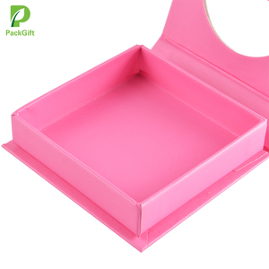 Shenzhen Eco Vriendelijke Aangepaste Afdrukken Karton Papier Verpakking Wimper Dozen Met Gouden Logo - Product Image 3