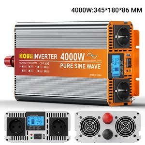 Biến tần 4000 Watts, biến tần sóng sin thuần 24V 3000W 5000W <span class=keywords><strong>6000W</strong></span> 7000W, biến tần sóng sin thuần 12V, biến tần 220V, biến tần nguồn điện cho ô tô - Product Image 2