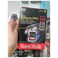 Kartu Memori SDXC UHS-I Extreme Pro 128GB, Kartu SD, 200MB/s, V30, U3, C10, SDSDXXD-128G-GN4IN Kartu Memori 128gb