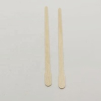 Vente en gros de 100 pièces bâtons de cire à sourcils applicateur en bois bâtons de cire pour le visage outil d'épilation professionnel jetable