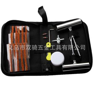 Tire Repair Kit 46 Piece Alloy Tool Set For Automotive Vehicle Maintenance Cloth Bag Packaging - Product Image 5