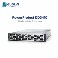 Appareil de sauvegarde PowerProtect DD3410 Data Domain 2U avec mémoire de 128 Go et déduplication pour la protection des données des filiales éloignées des PME