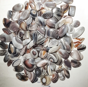 1 Kilo de Cabochons d'Agate Naturelle du Botswana en Gros - Product Image 4