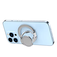 Support de téléphone professionnel robuste à double anneau 360° °   Support rotatif anti-chute pour smartphones