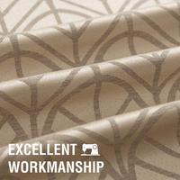 Tissu de Rideau Jacquard pour Salon Rideaux Zhejiang Home Textile