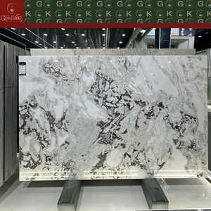 Lastra di Marmo Bianco di <span class=keywords><strong>Carrara</strong></span> GOLDKING per Design d'Interni di Lusso in Hotel, Residenze e Progetti su Larga Scala, Fabbricazione Personalizzata - Product Image 6