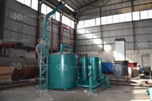 جهاز كربنة موفر للطاقة مثبت على رافعة لتصنيع الفحم من المواد الحيوية - Product Image 4