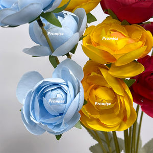 Обещайте красочные белые роскошные Популярные Искусственные цветы пучок искусственные рассыпные цветы для украшения прополки - Product Image 4