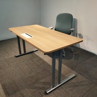 Bureau en bois ergonomique en forme de L avec armoire de rangement écologique, poste de travail informatique moderne pour la maison