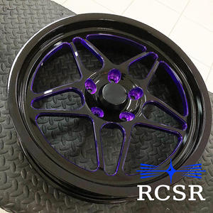 Jantes de voiture de course RCSR personnalisées 5x114.3 4x100 forgées concaves profondes 13 14 15 17 pouces Beadlock pour R35 <span class=keywords><strong>Nissan</strong></span> Corvette - Product Image 4