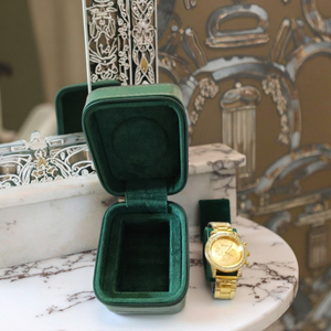 Biểu tượng tùy chỉnh hộp đồng hồ với thiết kế dây kéo tinh tế bảo vệ lưu trữ đồ trang sức và đóng gói quà tặng - Product Image 2