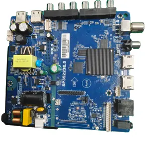 whole tv parts supplier led tv smart mainboard digital 1+8g ram high speed led tv pcb control mother board