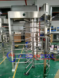 Rfid 2D Nhận dạng khuôn mặt điện duy nhất đoạn kiểm soát truy cập cửa 1.1 MTS rộng đầy đủ chiều cao lần lượt phong cách từ khóa bỏ qua - Product Image 5