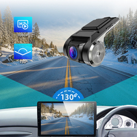 Caméra de tableau de bord avant 1080p Coview Metal Adas pour assistance à la conduite 120 °   Caméra de tableau de bord grand angle pour voiture, boîte noire universelle