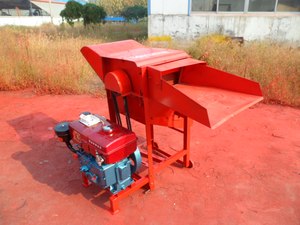 Batteuse à grains haute capacité à moteur diesel pour batteuse de riz et de blé à usage agricole 300-600 kg/h - Product Image 4