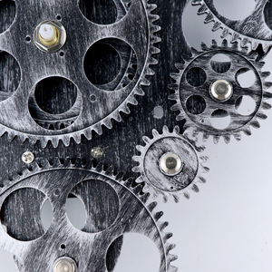 Orologio da Parete con <span class=keywords><strong>Ingranaggi</strong></span> Mobili in Plastica, Opera d'Arte Meccanica - Product Image 5