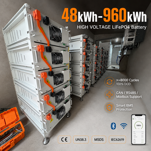 Système de Stockage d'Énergie 50kW à Batterie Lithium Haute Tension 50kWh 100kWh avec Refroidissement Actif 8000 Cycles pour Usage Domestique, Commercial et Industriel (C&I) - Product Image 6