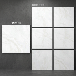 กระเบื้องพอร์ซเลนเคลือบเงา Pietra Bianco ขนาด 800x800 มม. สีเทาอ่อน ลายหินธรรมชาติ - Product Image 4