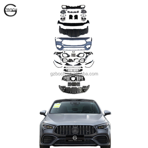 Parti del corpo per benz <span class=keywords><strong>CLA</strong></span> classe w118 c118 a cla45 amg accessori per auto paraurti anteriore griglia del labbro posteriore - Product Image 1