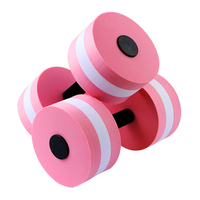 Juego de mancuernas de espuma EVA de alta densidad, acolchado suave, aeróbicos acuáticos, terapia acuática, fitness en piscina, ejercicio acuático