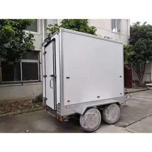 <span class=keywords><strong>Mini</strong></span> Cella Frigorifera Mobile Personalizzata con Unità di Refrigerazione CC, Box Refrigerato Cargo Congelatore con Rimorchio per Auto - Product Image 2