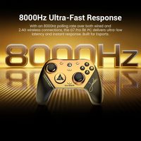 Manette de jeu sans fil GameSir G7 Pro Champion Edition 8K pour PC, contrôleur de jeu Esports, joystick