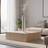 Diffuseur d'arômes silencieux alimenté par USB avec lumière LED colorée réglable pour la maison, le bureau, le yoga et la relaxation spa