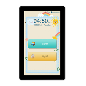 Chúng tôi Kích thước lanbon New L10 màn hình lớn tuya chuyển đổi thông minh Wifi 4 gang tường cảm ứng chuyển đổi lịch trình hẹn giờ chức năng - Product Image 3