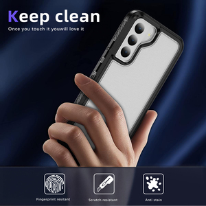 Funda para Teléfono Móvil de Alta Calidad Ecológica de PC+TPU+PC para <span class=keywords><strong>S22</strong></span> Plus, Protección Antigolpes, Textura Antideslizante Reforzada - Product Image 4