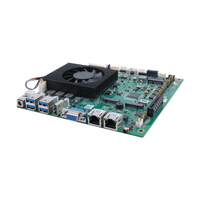 Pabrik menjual Core i5 generasi ke-6 CPU DDR4 MAX 16GB 4 USB3.0 2 RJ45 Lan WiFi 4G 5G dual display Mini ITX Motherboard