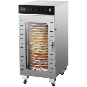 Máquina Deshidratadora de Frutas y Verduras de Acero Inoxidable Revolve de 20 Bandejas para Uso Doméstico, Máquina para Secar Verduras - Product Image 6