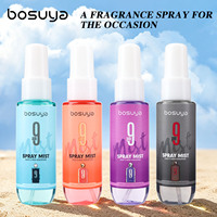 Coffret de parfums Bosuya, 4 flacons, sans alcool, longue tenue, senteurs florales et fruitées, brume corporelle, parfum de niche, 40 ml, vente en gros, cadeau