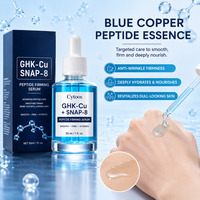 Sérum Visage Anti-Âge et Réparateur Éclaircissant au Peptide GHK-Cu, Niacinamide et Acide Hyaluronique Snap-8