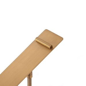 Zapatero de exhibición de alta calidad de almacén, Zapatero de exhibición de acero inoxidable ajustable chapado en oro - Product Image 4