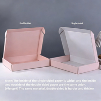 Cajas de Embalaje de Cartón Corrugado E Flute, Ligeras, Reciclables, para Calcetines, Personalizadas, Protección Ambiental de Fábrica