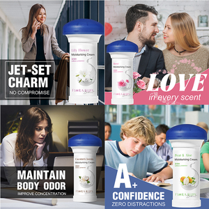 Crème déodorante pour le corps et les aisselles, naturelle, longue durée, rafraîchissante, hydratante, pour hommes et femmes, pour tous types de peau - Product Image 2