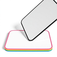 Tableau blanc magnétique portable, mini tableau d'enseignement inscriptible, tableau de planification effaçable, bloc-notes de dessin pour bureau