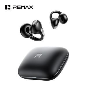 REMAX OWS-26 Wireless Earphones Bluetooth 6.0 Open <strong>Ear</strong> Headphones 32H Battery 12mm Titanium Driver Clip on Earbuds for Sports - Product Image 1
