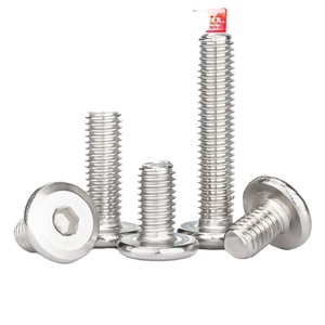 Vite esagonali interne per mobili, accessori con testa piatta grande, testa tonda, bullone smussato metrico M2.5 <span class=keywords><strong>M3</strong></span> <span class=keywords><strong>M3</strong></span>.5 M4 M5 M6 M8 - Product Image 4