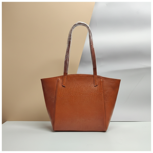 Classique en cuir souple femmes sac à bandoulière qualité supérieure spacieux travail voyage bureau décontracté journée sac à main carryall de l'inde - Product Image 1