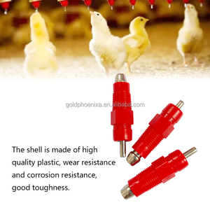 Vente directe usine YYC – Abreuvoir automatique à tétine pour poulets de chair et poules pondeuses en plastique et acier inoxydable - Product Image 2