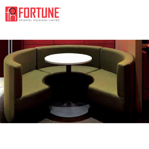 ที่กำหนดเองทำครึ่งรอบ KTV ไนท์คลับร้านอาหารบูธโซฟาที่นั่ง - Product Image 4