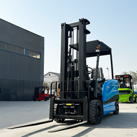 Chariot élévateur électrique à batterie lithium-ion 1,5t-3t CPD30 Woerkai certifié CE, mât à deux étages, hauteur de levage de 3 à 9 m
