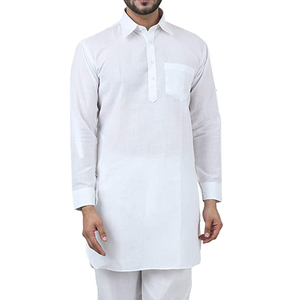 Customized Material Made High Quality Men's Shalwar Kameez 2 Piece Kurta Shalwar Set <b>Stitched</b> Quick Dry Features - Product Image 6